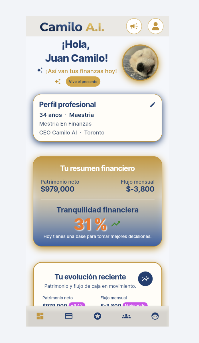 Tu centro financiero diario.